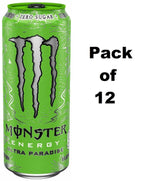Monster Ultra Paradise, Zero Sugar 500ml Pack of 12