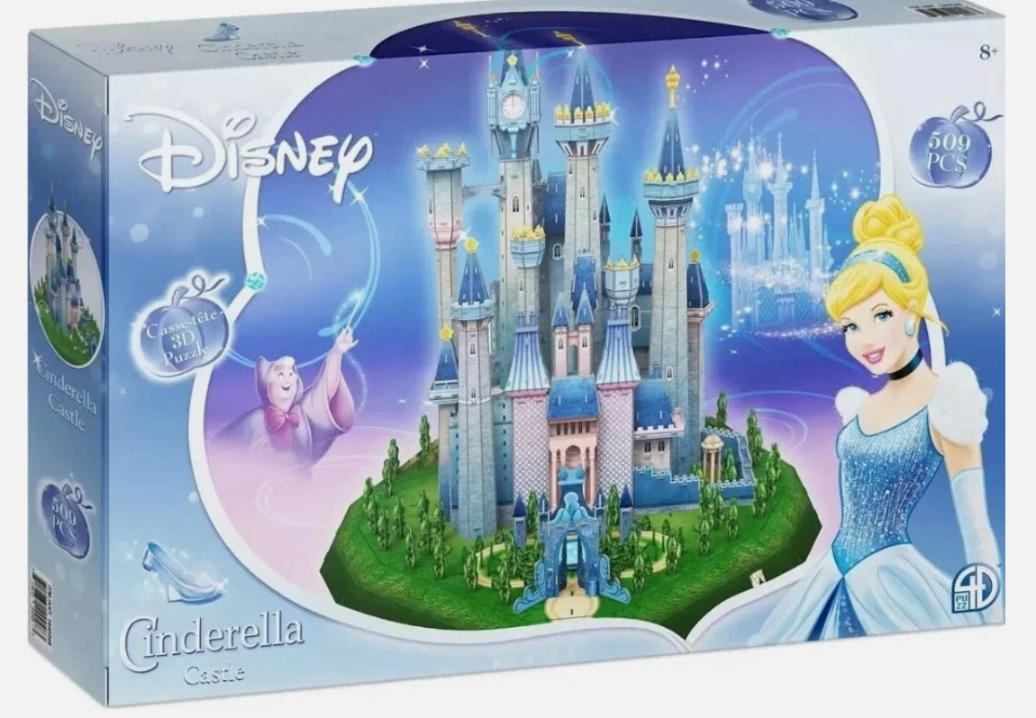 Disney Cinderella Castle 3D Puzzle (8+ Years)