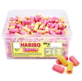HARIBO Rhubarb & Custard Chewy Sweets Tub 810g