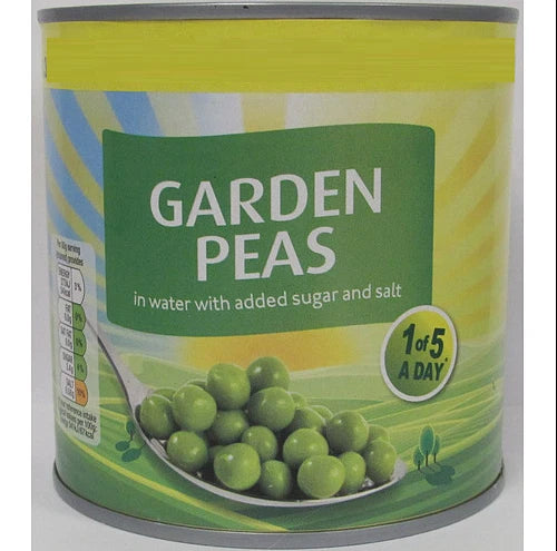 Bestin Garden Peas in Water, 560g, Pack of 12