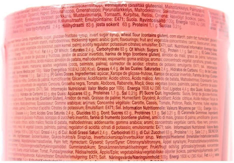 Vidal's Strawberry Mega Pencil, 40 x 23g