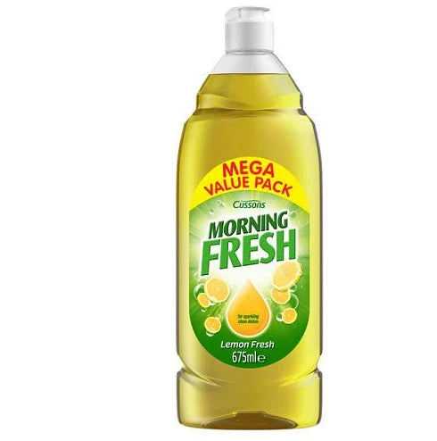 Morning Fresh Washing Up Liquid Lemon 675ml x 6
