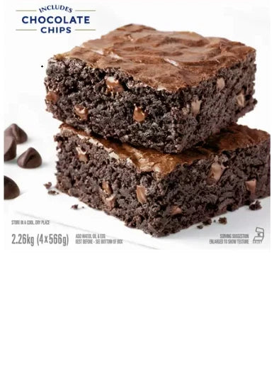 Ghirardelli Premium Brownie Mix Chocolate Chip 2.26kg