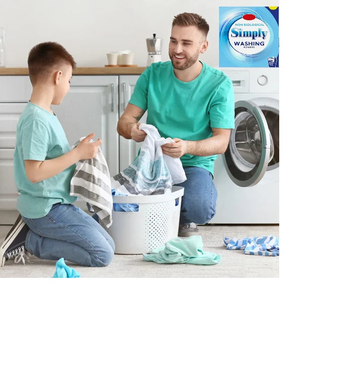 Bestin Simply Non Biological Washing Powder, 884g , 13 Washes Pack of 6