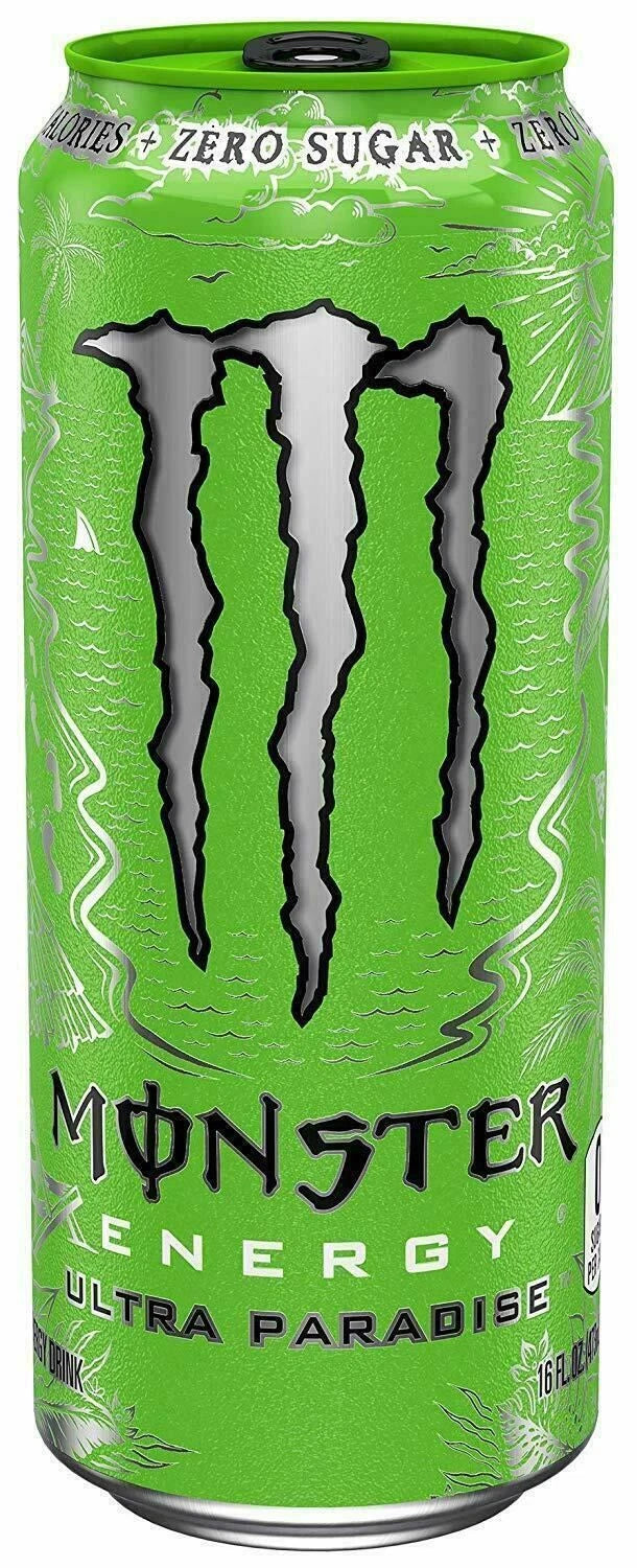 Monster Ultra Paradise, Zero Sugar 500ml Pack of 12