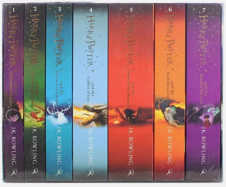 Harry Potter The Complete Collection by J.K. Rowling Children 7 Books Box Set