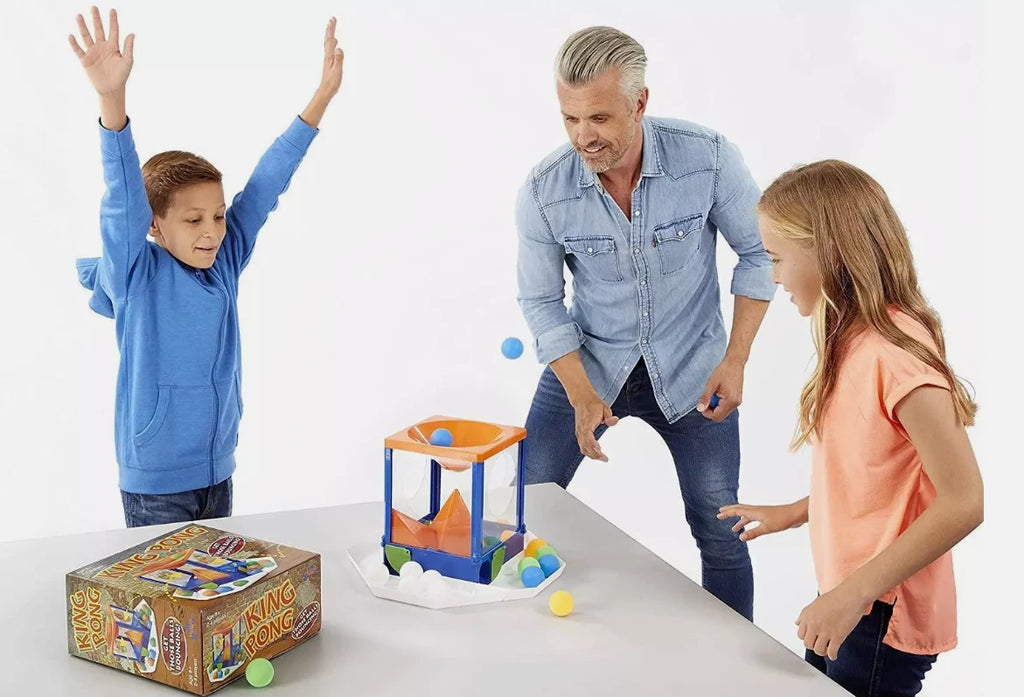 King Pong Game - Family Fun Action Ball Game Bouncing Balls Fun Whole Family