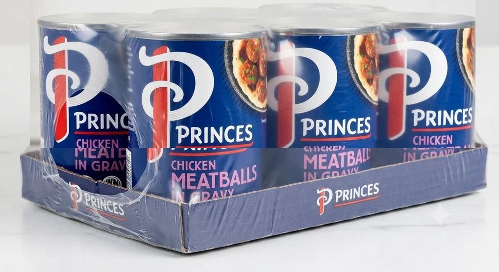 Princes Chicken Meatballs in Gravy Quick & Tasty 370g Pack of 6