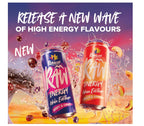 Rubicon Raw Energy Wave Editions Peach & Apricot 500ml x 12