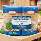Special Rice Noodles Sticks 5mm, 400g x 2 , Ideal for Pan Asian Dishes
