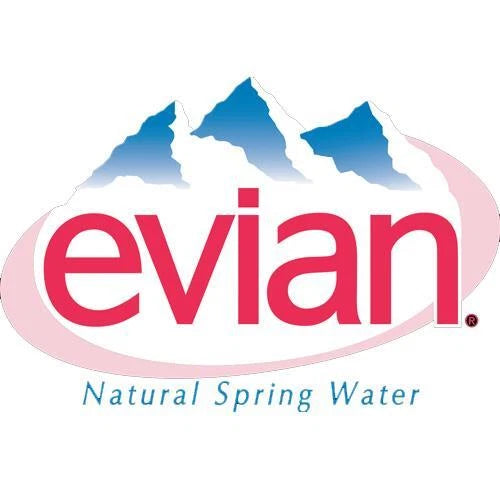 Evian Still Water Bottle Mineral Natural Drinking Water Screw Cap 24 x 500ml