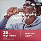 Optimum Nutrition High Protein Shake Bottles, Strawberry Flavour, 330ml x 12