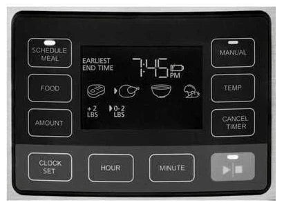 Crockpot CSC066 Digital Slow Cooker Time Select 5.6L 240w Stainless Steel
