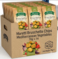 Maretti Bruschette Chips Mediterranean Vegetables 70g Pack of 14