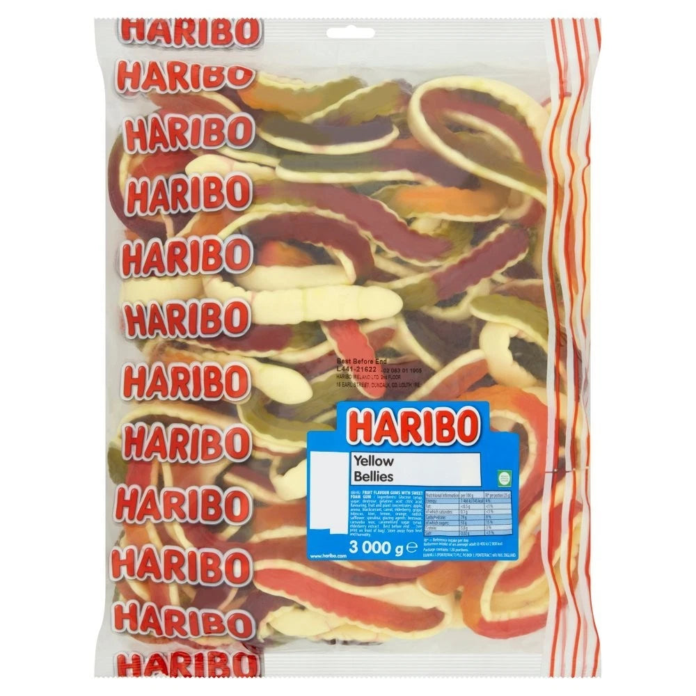 HARIBO Giant Bulk Bag 3kg Gummy Chewy Sweets Jellies