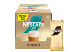 NESCAFÉ Latte Instant Coffee Sachets - 72 x 18g