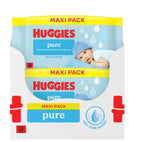 Huggies Pure Plastic Free Baby Wipes 99% Pure Water 12 X 60 Wipes - 720 Wipes