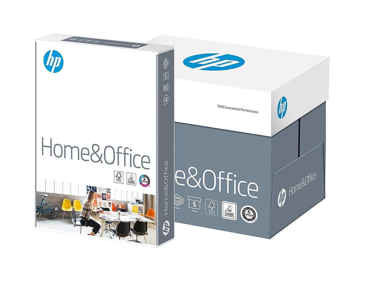 HP Papers Printer Paper, Home & Office A4 Paper 80gsm 5 Ream 2500 Sheets