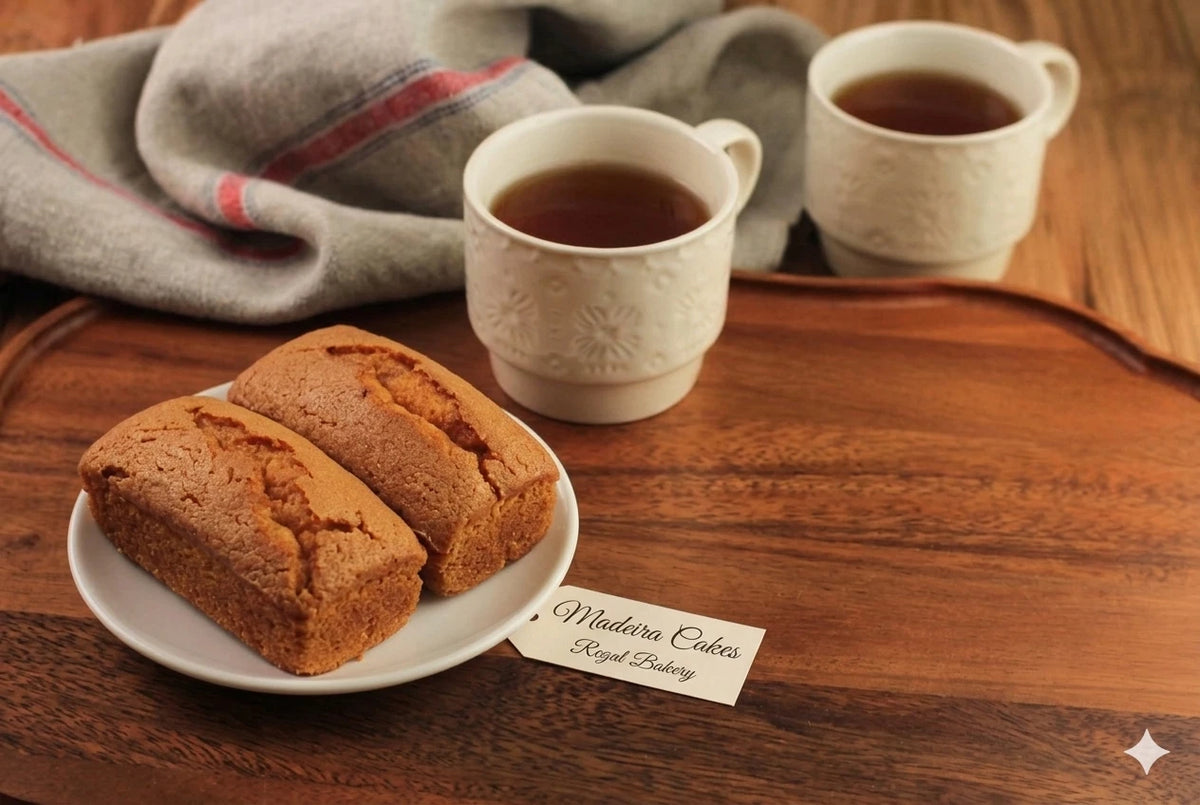 Regal Bakery Twin Pack Madeira Soft Sponge Loaf Cake (Pack of 2)
