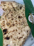 Leicester Handmade Garlic and Coriander Naans Bread Vegan Kosher 2 x 5 Pcs pack