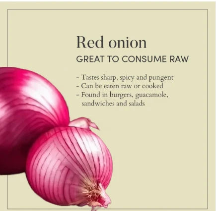 Red Onions 2.5kg For Salads or Sandwiches