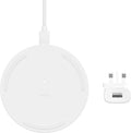 Belkin BoostCharge Wireless Charging Pad 10W Qi-Certified Fast Wireless Charger