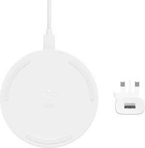 Belkin BoostCharge Wireless Charging Pad 10W Qi-Certified Fast Wireless Charger