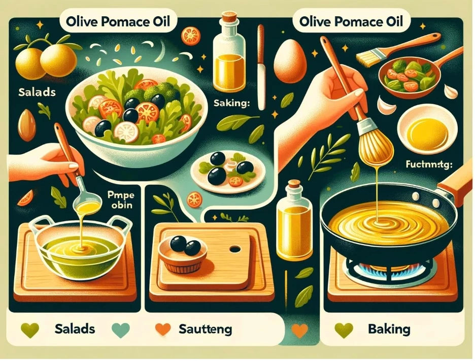 NATCO Pomace Olive Oil 5L – Premium Quality Cooking Oil for Frying, Roasting
