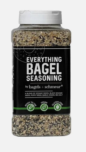 Bagels+Schmear Everything Bagel Seasoning Spice Black Sesame Poppy Seed 600g