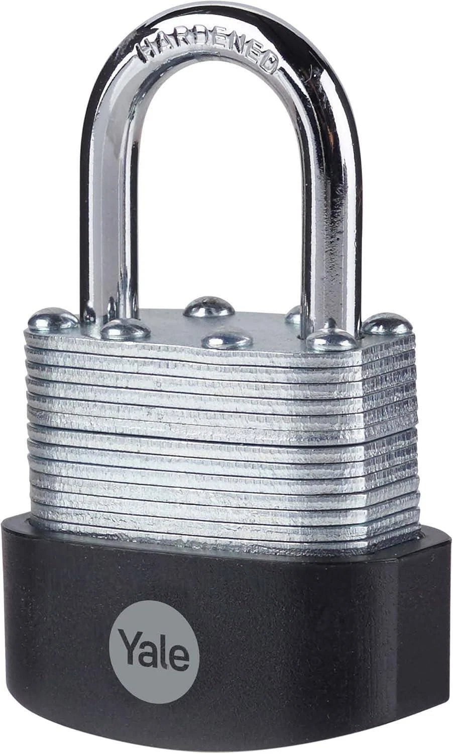 Yale High Security 40mm Laminated Steel Padlock, Pack of 3 - 3 Keys