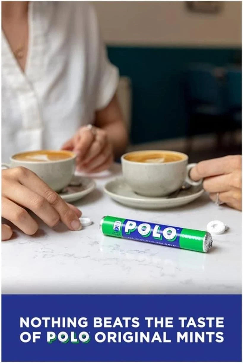 Nestle Polo Original Mints, 32 x 34g Original Polo Mints Tubes