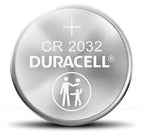 Duracell Speciality CR2032 Lithium Coin Ring Size Long Battery Pack 12 Batteries