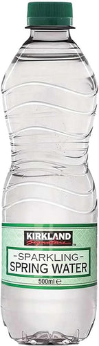 Kirkland Signature Sparkling Spring Water 500ml Bottle (Pack of 20)