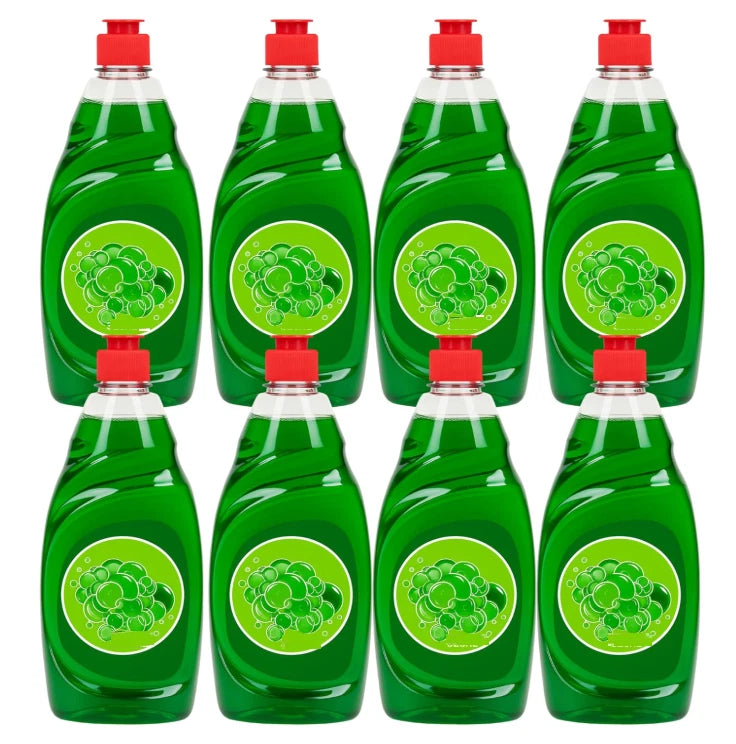 Bestin Original Washing Up Liquid, Dishwashing Liquid 500ml Pack of 8