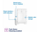 Tork Xpress Multi-fold Hand Towel Dispenser H2 ZigZag Toilet Slim Holder White