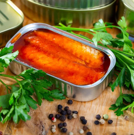 John West Mackerel Fillets Skinless and Boneless in Tomato Sauce 115g x 10