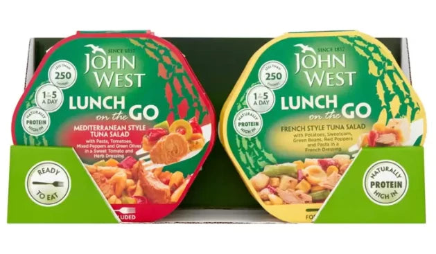 John West Tinned Tuna Wild Pacific Red Salmon Mackerel Fillets Tuna Chunks Sardi