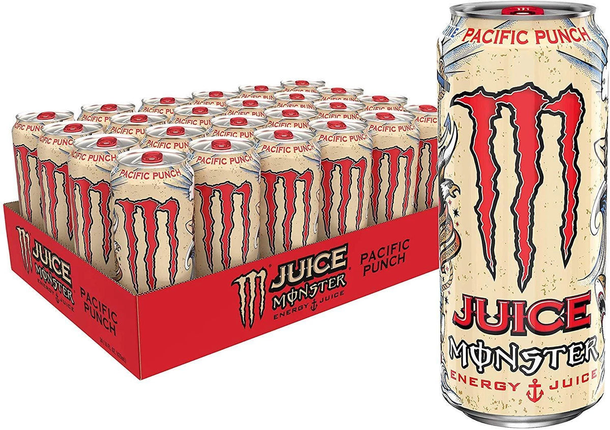 Monster Pacific Punch Energy Drinks 500ml Pack of 12