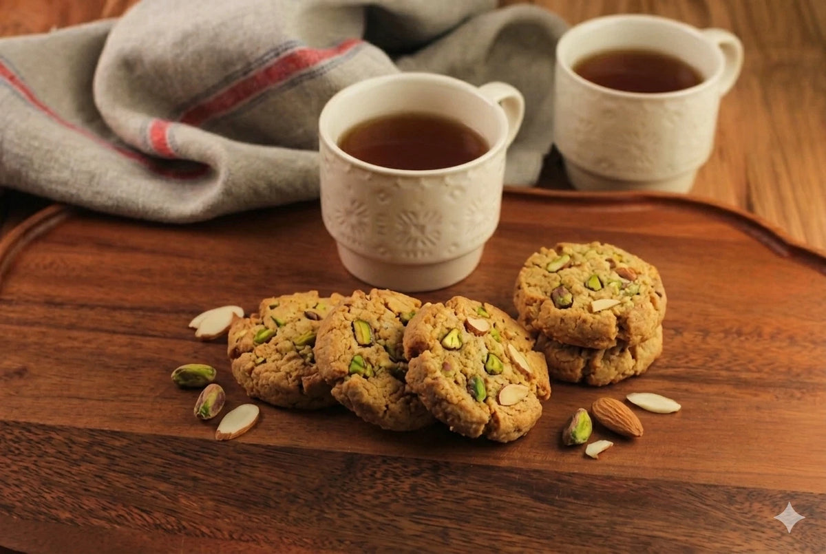 Regal BAKERY 12 Pistachio Cookies (Pack of 2)