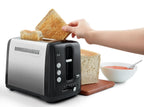Beko TAM7201B Traditional 2 Slot Toaster In Black
