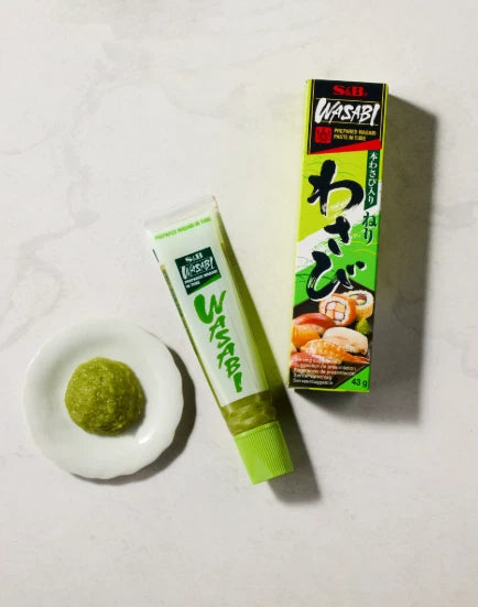Wasabi Paste Tube Easy to Use, Perfect for Sushi Rice, Japanese Snacks 90 g