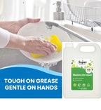 Super Professional D3 Washing Up Liquid Cuts Through Grease 5L