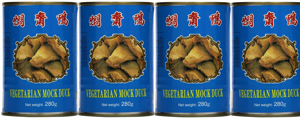 Wu Chung Mock Duck Vegetarian Meat Free Substitute 280g Pack of 4