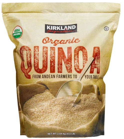 Kirkland Signature Organic Gluten Free Versatile Grain Quinoa Kosher Pack 2.04kg