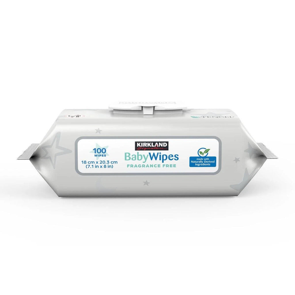 Kirkland Signature Tencel Ultra Soft Baby Wipes 900 Extra Large Wet Wipes NEW