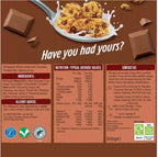 Weetabix Crispy Minis Chocolate Chip Breakfast Wholegrain Cereal Pack 2 x 500g