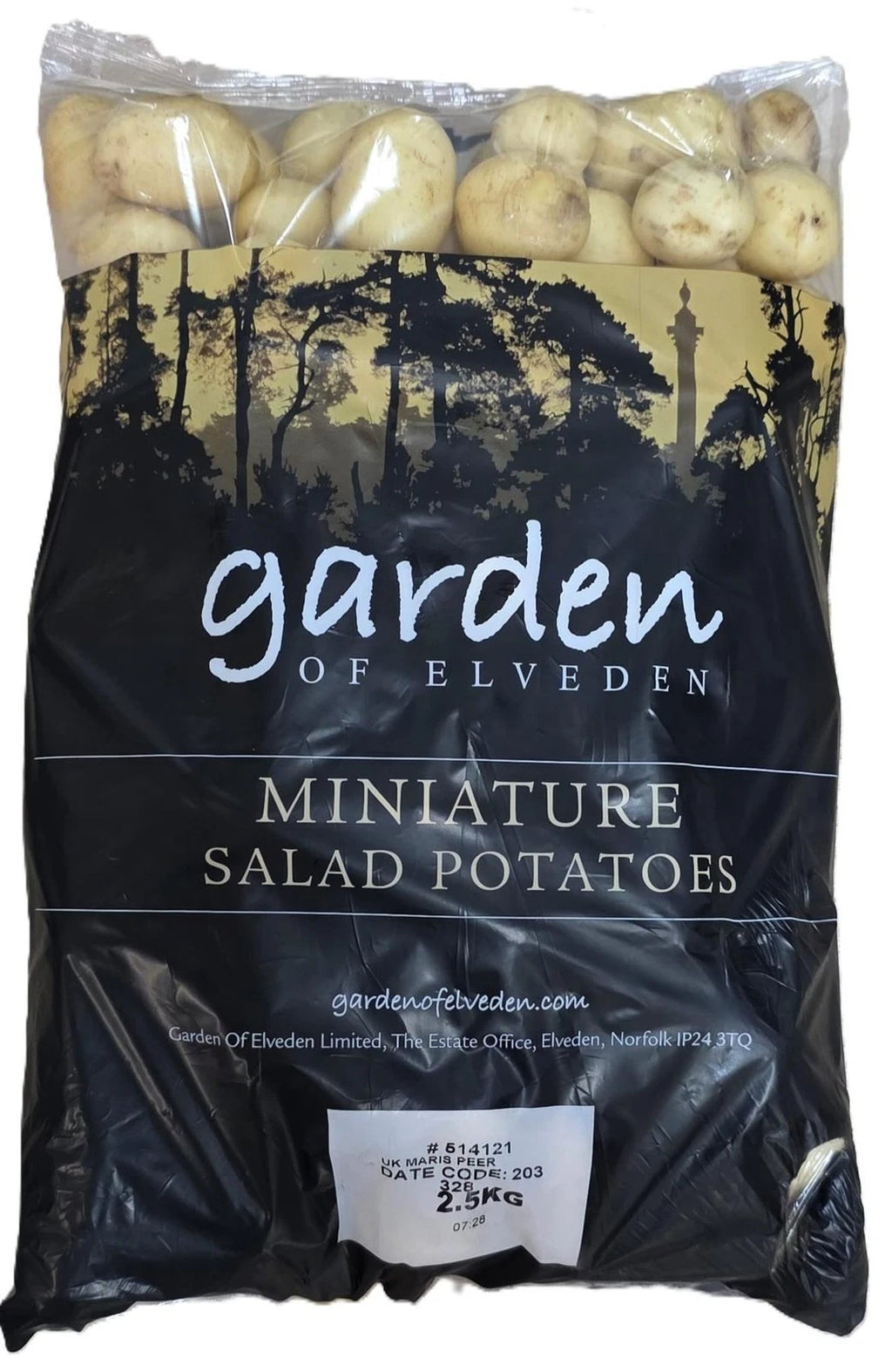 Garden of Elveden Miniature Salad Potatoes, Fresh Baby Potatoes, 2.5kg