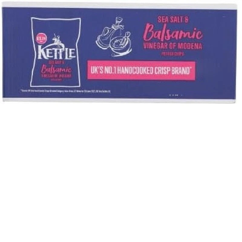 Kettle Potato Chips 18 Pack Box 40g per Pack Sea Salt & Black Pepper, Mature Ch
