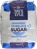 Tate and Lyle Granulated Pure Cane Tea Coffee White Sugar Large Bag of 5Kg