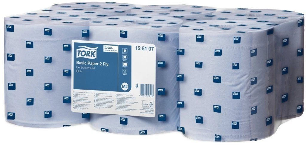 Tork Basic Centre Feed in Blue, 6 x 150m